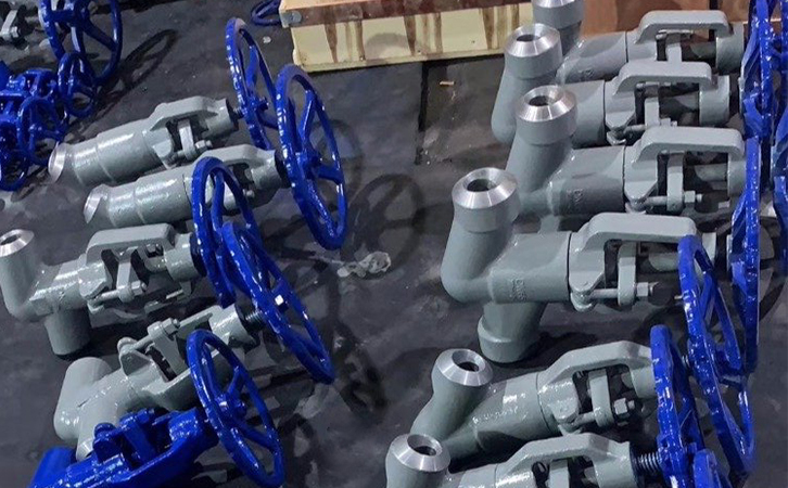 Y型截止阀实物图