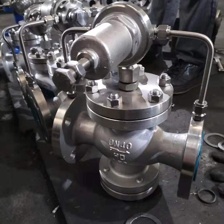 高压天然气减压阀YK43F实物图